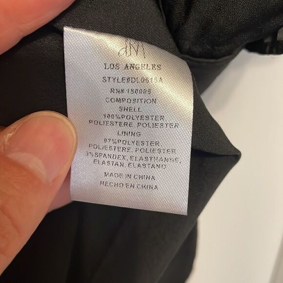 Anthropologie dRA Los Angeles Black Pleated Ruffle Mini Dress - Picture 5 of 9